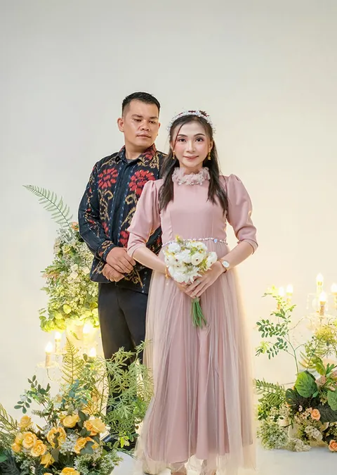 Foto sampul undangan Riko & Tiara