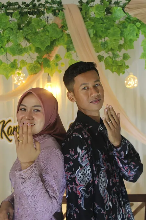 Foto sampul undangan Manda & Kanzul